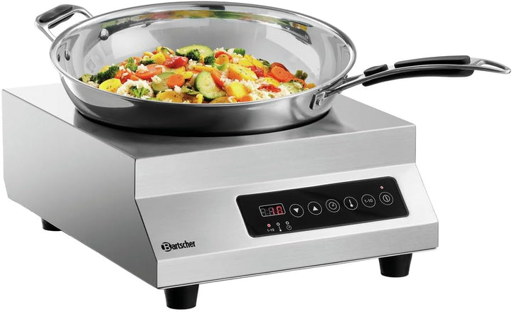 Bartscher Induktionswok PRO-2 Ø 260 mm, 3,5 kW | Gastronomiebedarf