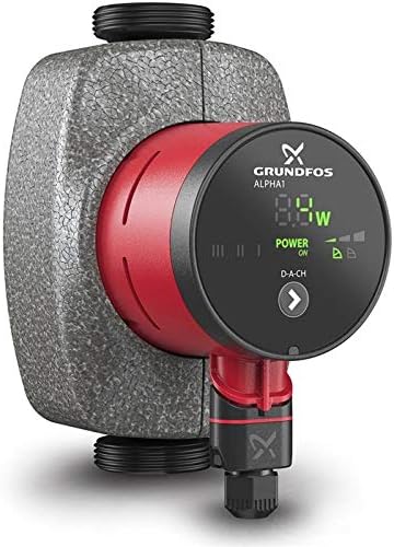 Grundfos Heizungsumwälzpumpe ALPHA1 230 V PN 10 180mm Typ 32-40 Rp 1 1/4Z