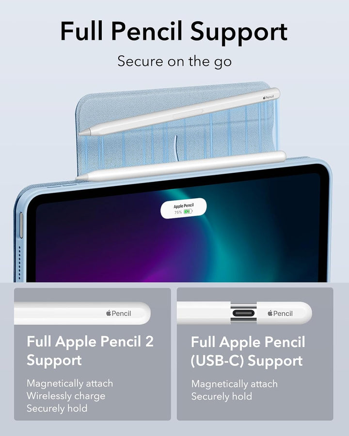 ESR für iPad Air 2022 Hülle, iPad Air 5 Hülle, iPad Air 4 Hülle 2020, 10,9 Zoll Case, abnehmbare mag