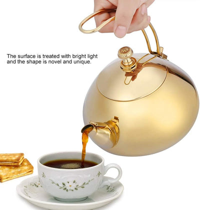 Teekanne Kung Fu Teapot Wasserkocher klassische 1,5 l Edelstahlkessel Teekanne with Strainer Kaffeek
