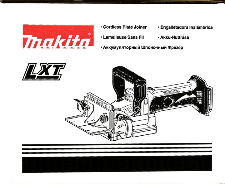 Makita DPJ180Z Akku-Nutfräse 18 V (ohne Akku, ohne Ladegerät)