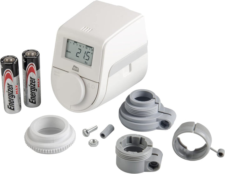 dnt Heizkörperthermostat ThermoTune, elektronischer Thermostat für Heizung, bis zu 30 % Heizkosten s