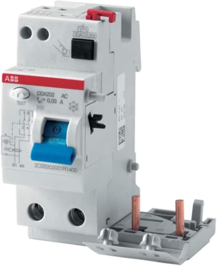 abb-entrelec dda200ac – Block/Adapter/A DIFFERENTIAL Blockade dda202ac-25/0,03