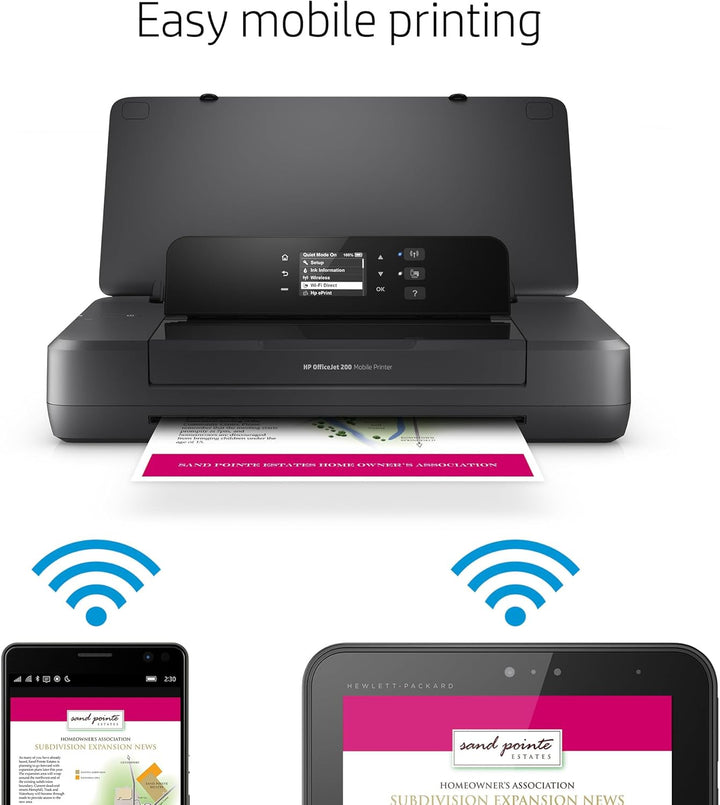 HP Officejet 200 Mobile Tintenstrahldrucker Farbe 4800 x 1200 DPI A4 WLAN