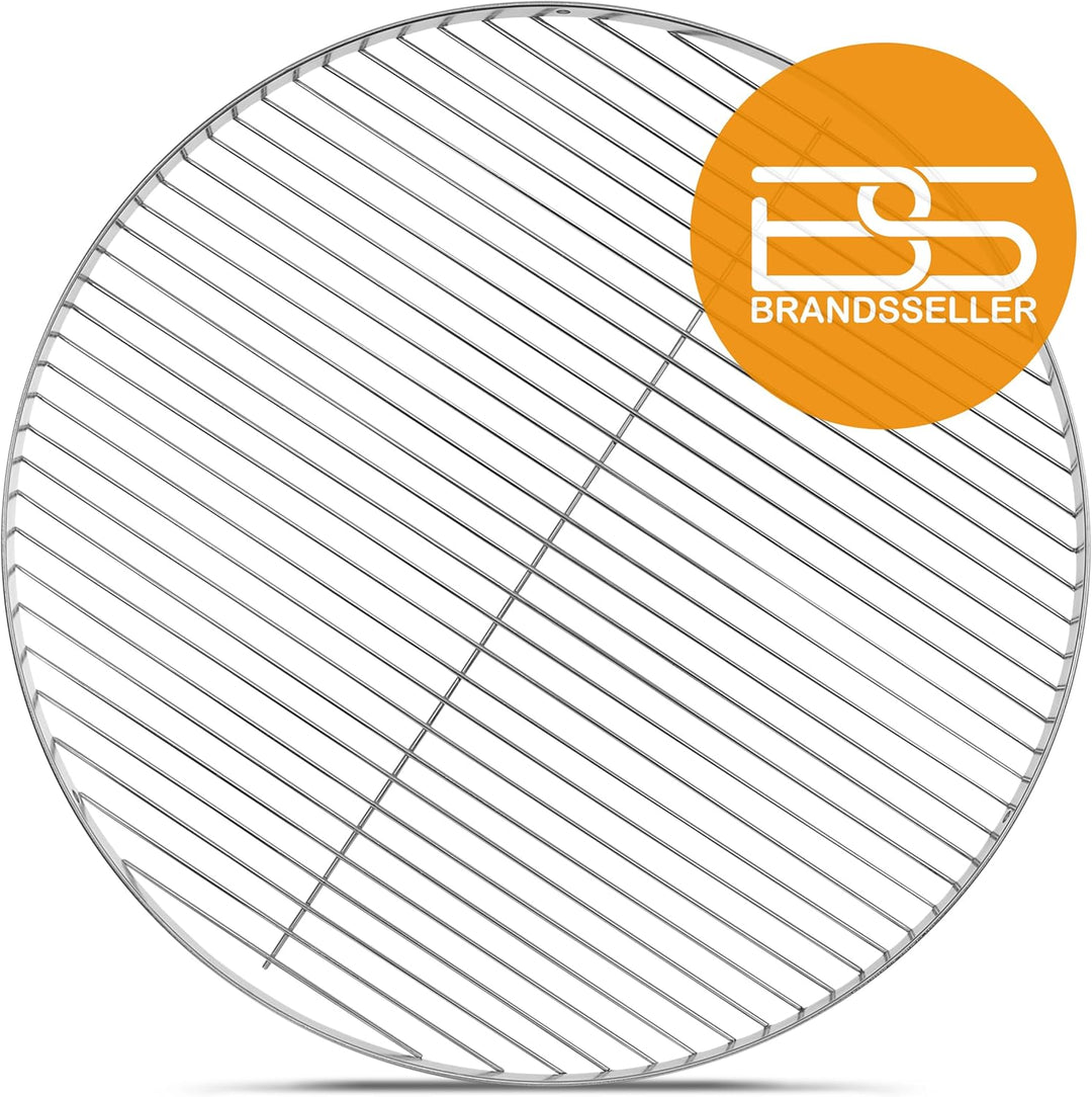 Brandsseller Edelstahl Grillrost Ø 60 cm Schwenkgrill geeignet AISI 201 rostfrei runder BBQ-Rost leb