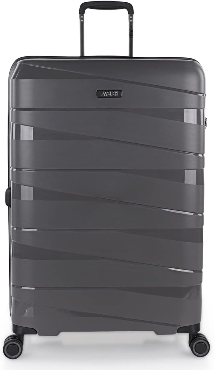 JASLEN - Koffer Gross 4 Räder Grosser Koffer Leichte - PP Reisekoffer Gross für Flugzeuge Koffer Har