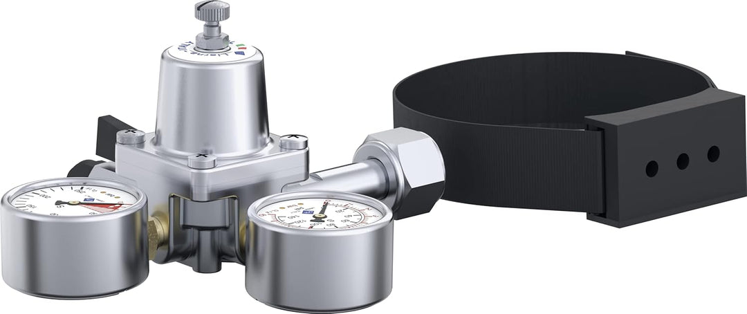 hansgrohe F24 Erweiterungsset für 2kg CO2 Flasche, Zubehör für Aqittura M91 SodaSystem, Erweiterungs