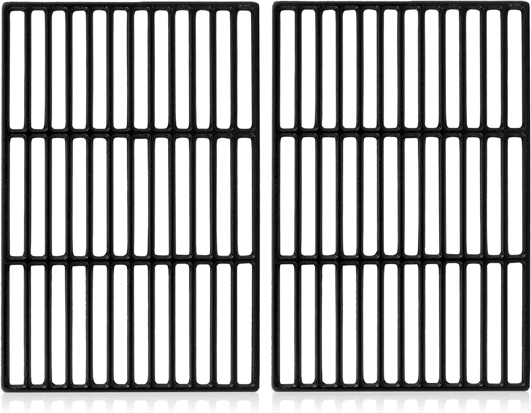 BBQ-Toro 2 Grillroste aus emailliertem Gusseisen I Platte aus Gusseisen I 41,5 x 27,5 cm passend für