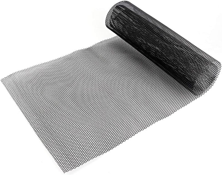 3x6mm Kühlergrill Gitter Alu Renngitter, 100x33cm Auto Kühlergrill Mesh Blatt Gitter Körper Stosssta