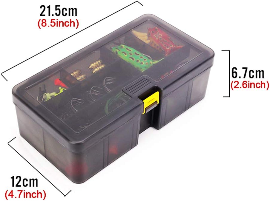 Leeko Angelköder, Spinner Angeln Set, Kunstköder Blinker Gummiköder für Hecht Forelle Zander