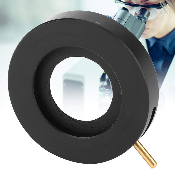 Einstellbare Irisblendenblende Mikroskop-Irisadapter Aperture Einstellbare Linse Optische Blende für