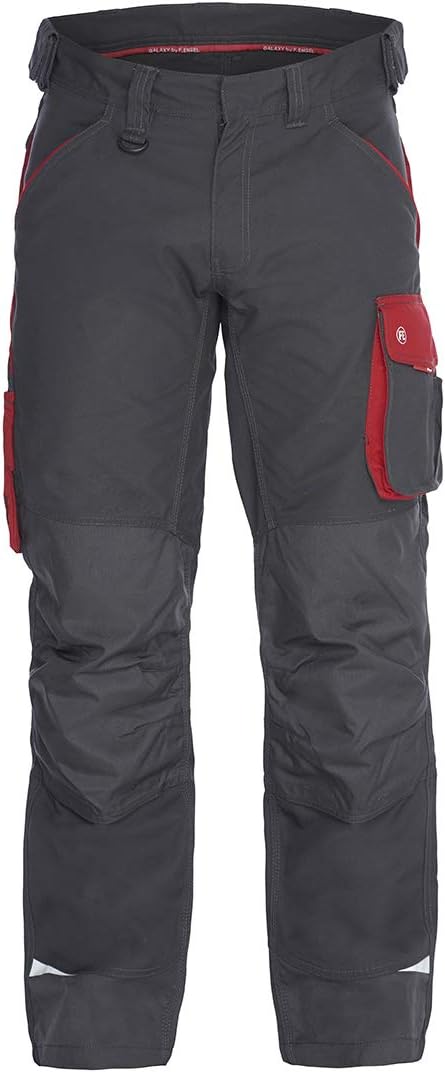 Engel Galaxy Arbeitshose (anthrazit-grau/Tomato-red) *, *