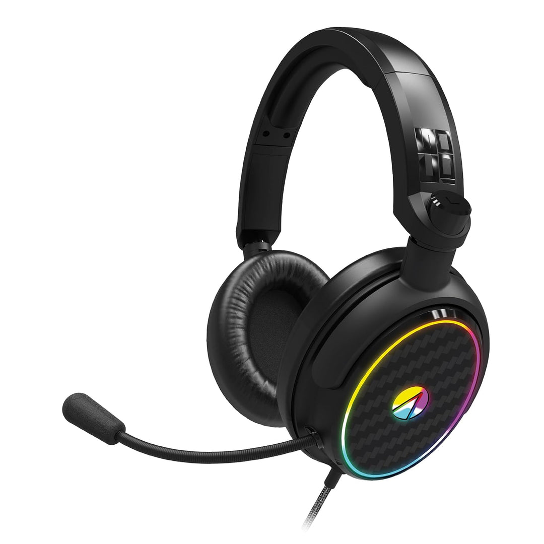 Stealth C6-100 LED Over Ear Gaming Headset PS4/PS5, Xbox, Nintendo Switch, PC mit flexiblem Mikrofon