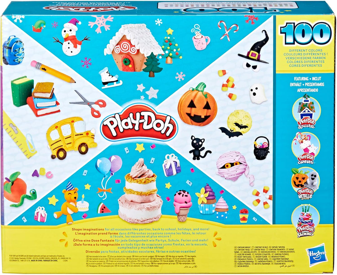 Play-Doh F46365L1 Wow 100 Compound Variety Pack, Multi