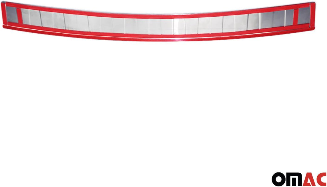 Ladekantenschutz Edelstahl kompatibel mit Opel Mokka A 2012-2019 Chrom Stossstange 1x