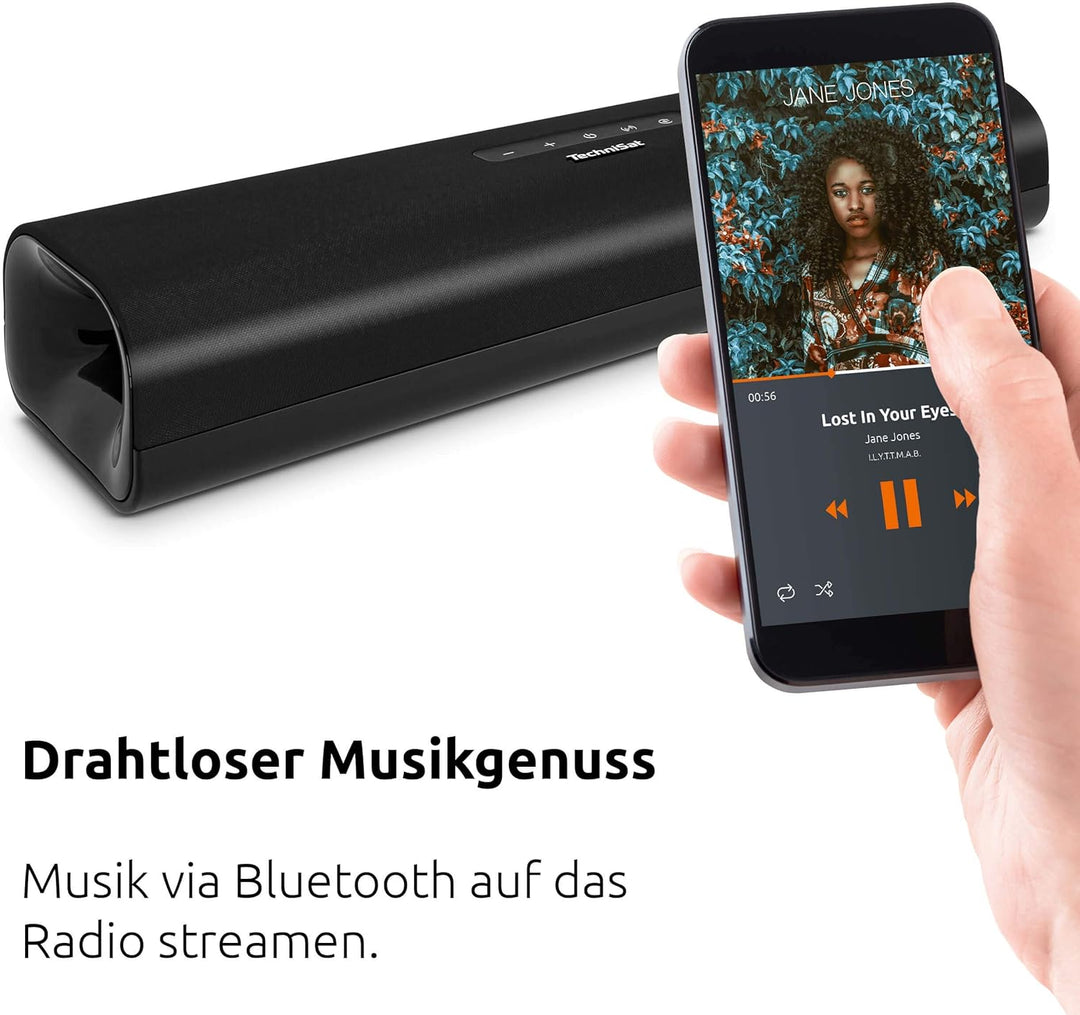 TechniSat AUDIOMASTER SL 450 – Soundbar mit Bluethooth (30 Watt, USB-Anschluss, HDMI, HDMI ARC, 2.0
