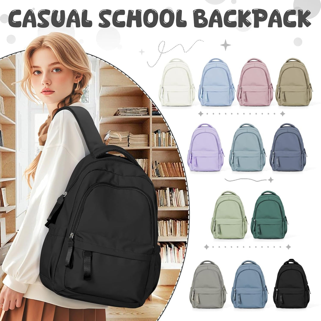 Schulrucksack Damen,Causal Schultasche Mädchen Teenager, Laptop Rucksack Damen Schulmädchen Casual T