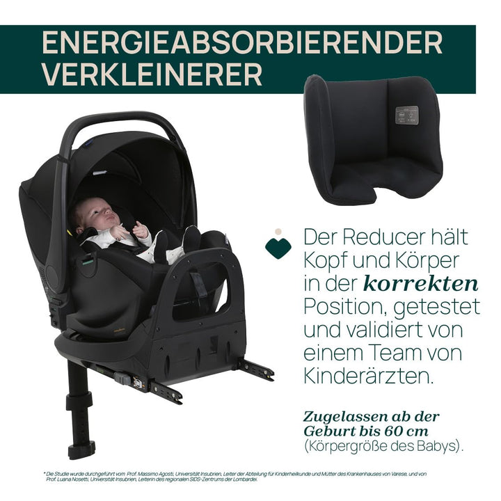 Chicco Kory Essential I-Size Autositz von 40 cm bis 85 cm, Gruppe 0+ für Babys, zugelassen nach ECE