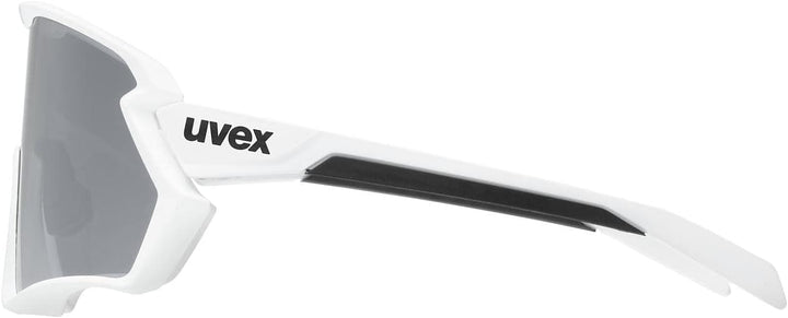 Uvex Unisex Sportstyle 231 2.0 Set Sportbrille (1er Pack) Einheitsgrösse white-black matt/silver, Ei