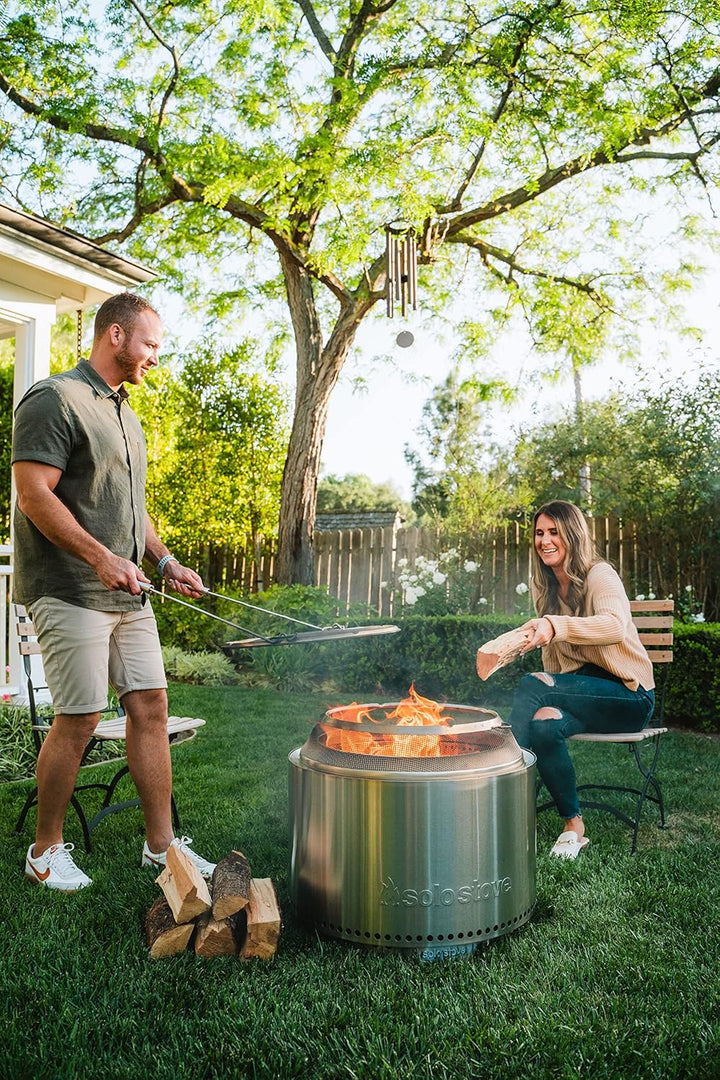 Solo Stove Werkzeug für Feuerschale - Edelstahl-Feuerstellen-Zubehör - Outdoor-Kamin, Feuerstelle, F