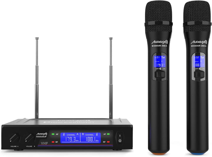 Audibax Missouri 2000 Micrófono Inalámbrico Mano VHF Rango A