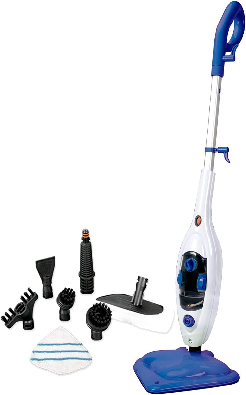 Dampfreiniger Steam Mop – reinigt und desinfiziert – für Böden aller Art – Dampfmopp und Handdampfge