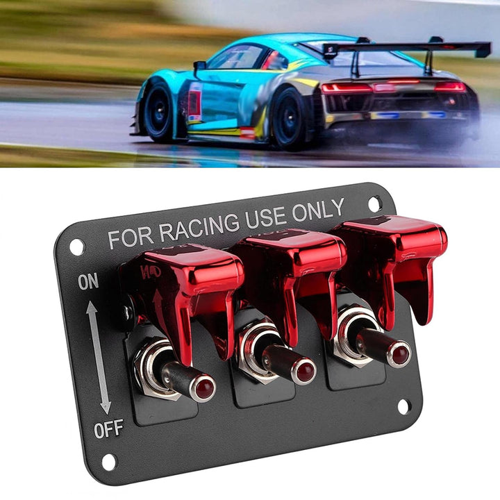 Kombi-Kippschalter, Mehrzweckschalter, 12V 20A Kfz-Kipp-Kombinationsschalter Racing Zündung Motorrel