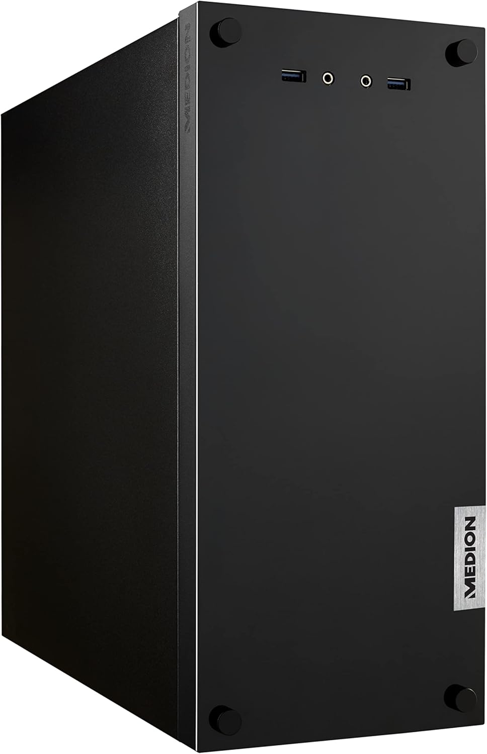 MEDION E42028 Desktop PC (Intel Core i3-12100, 8GB DDR4 RAM, 512GB SSD, WLAN, Win 11 Home)