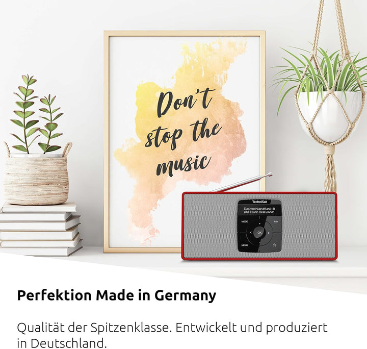 TechniSat DIGITRADIO 2 S - Tragbares DAB Stereo-Radio mit Akku (DAB+, UKW, Bluetooth Audiostreaming,