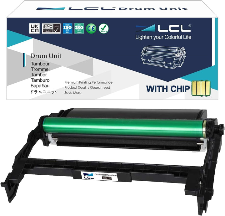 LCL Kompatibel Trommel 101R00664 Drum B210 B205 B215 (1Schwarz) Ersatz für Xerox B210 B210DNI B205 B