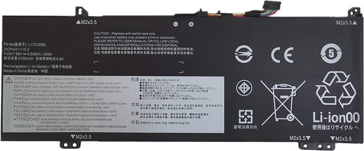 ASKC L17C4PB0 Laptop Akku für Lenovo Flex 6-14IKB 6-14ARR IdeaPad 530S-14ARR 530S-14IKB 530S-15IKB S