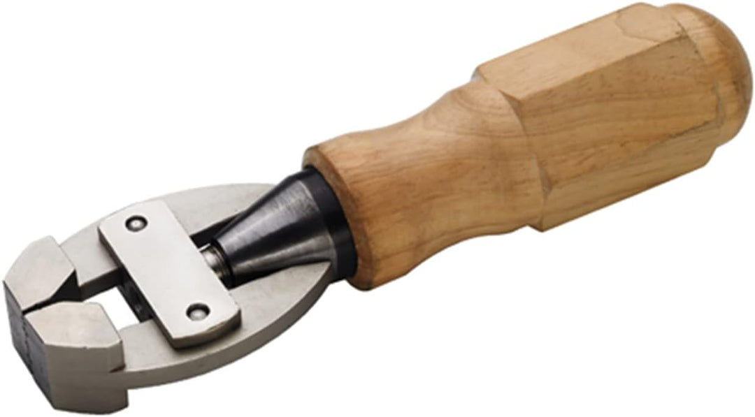 Handschraubstock, Haltewerkzeug, mit Holzgriff, 135 mm, zum Halten von Werkzeugen
