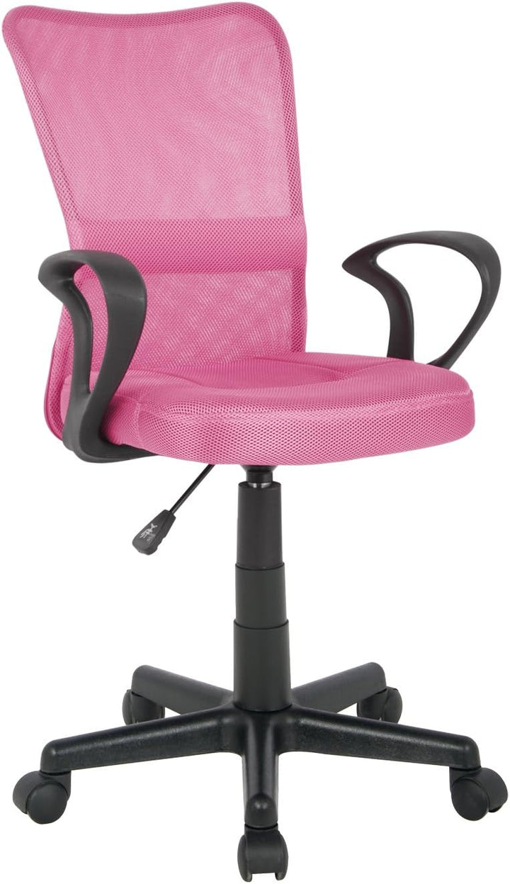 SixBros. Bürostuhl,Schreibtischstuhl, Drehstuhl für’s Büro oder Kinderzimmer, stufenlos höhenverstel