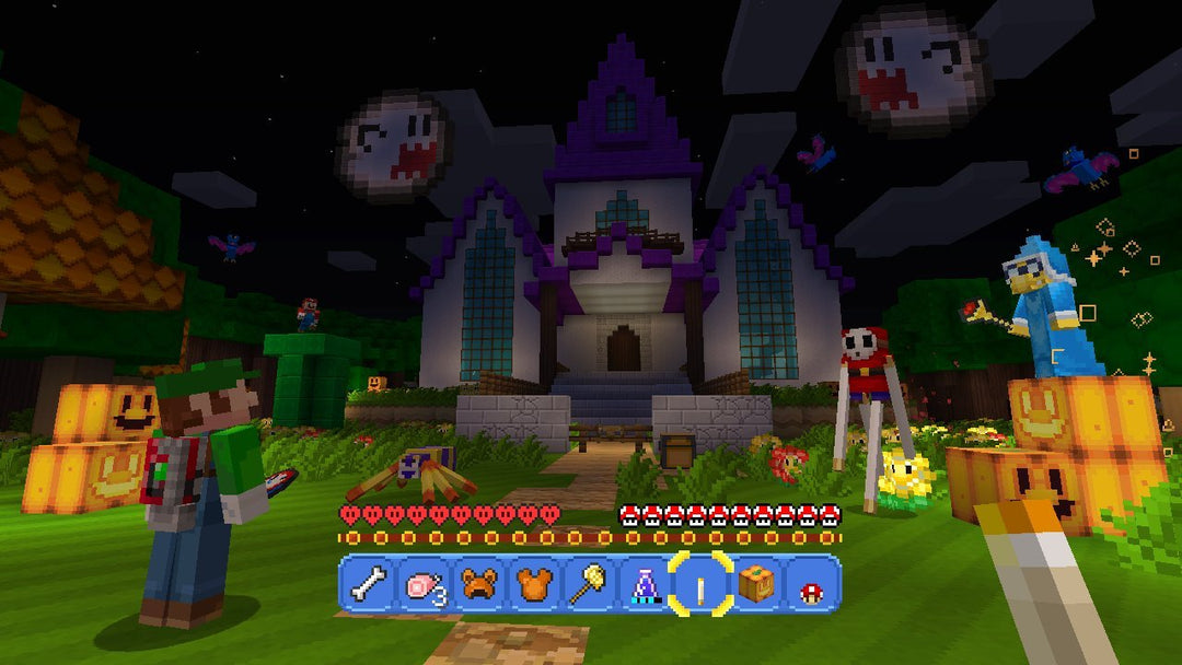 Minecraft + Super Mario Mash Up Pack
