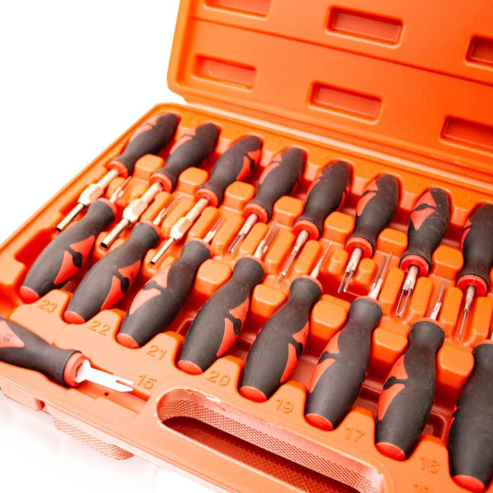 BITUXX 23 TLG Entriegelungswerkzeug Set Auspinwerkzeug Entriegels Werkzeug Universal Lösewerkzeug IS