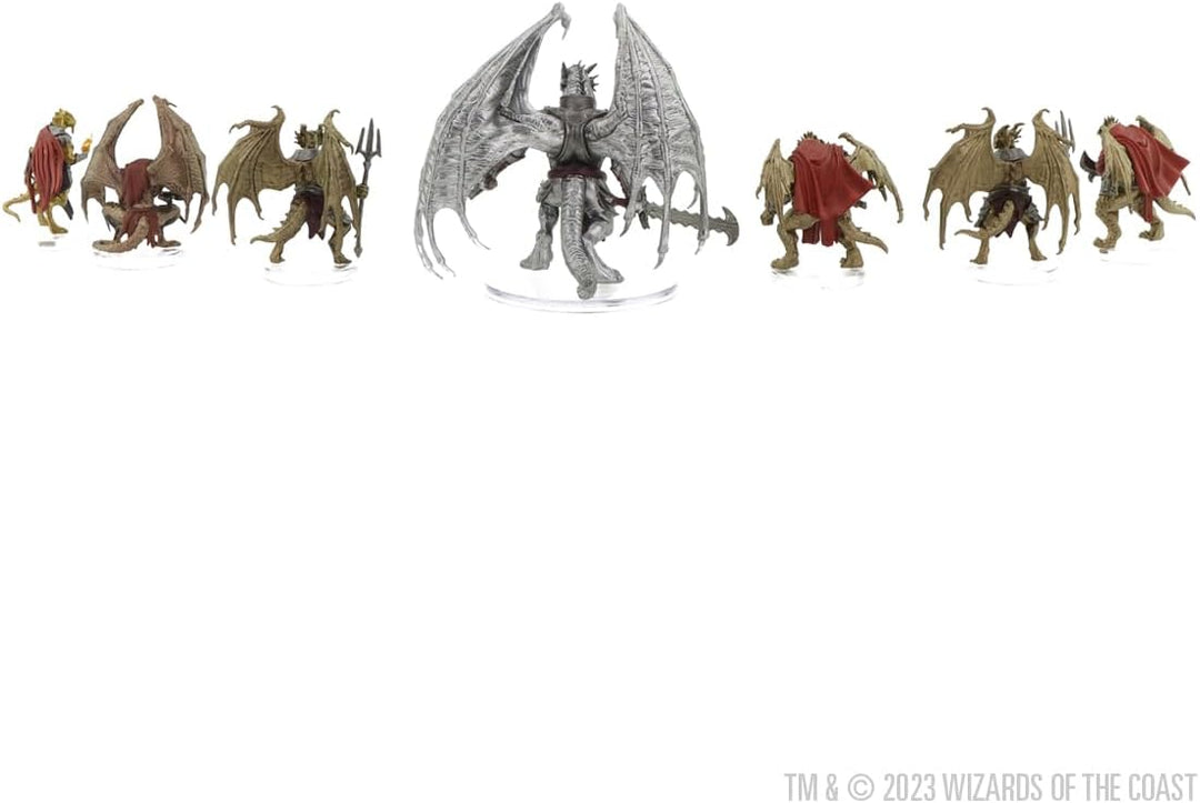 WizKids Dungeons and Dragons Icons of The Realms Drakonische Kriegsland-Miniaturen