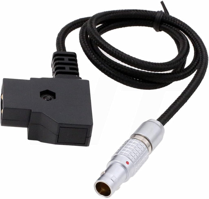 HangTon Flexibles geflochtenes D-Tap auf 0B 2 Pin Netzkabel für Teradek Bolt Bond, Transvideo SmallH