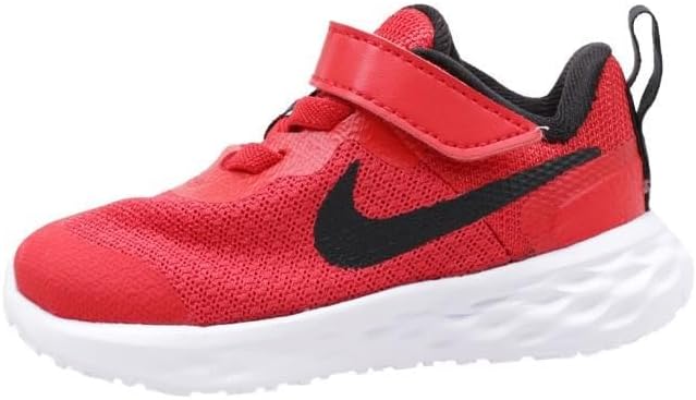 Nike Unisex Kinder Nike Revolution 6 Sneaker 19.5 EU University Red Black, 19.5 EU University Red Bl