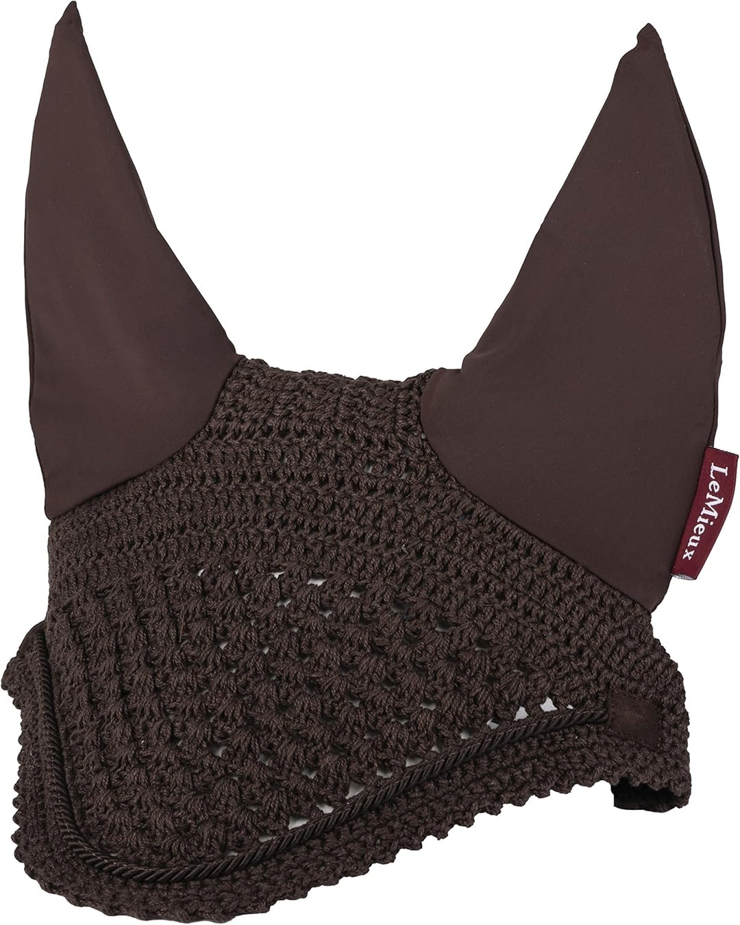 LeMieux Vogue Fly Hood Fliegenhaube L Braun/Braun, L Braun/Braun