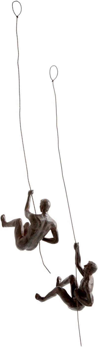 JOTEX Climbers 1526084 Deko-Figuren 2er-Pack, Rostbraun Rostbraun Climbers, Rostbraun Climbers