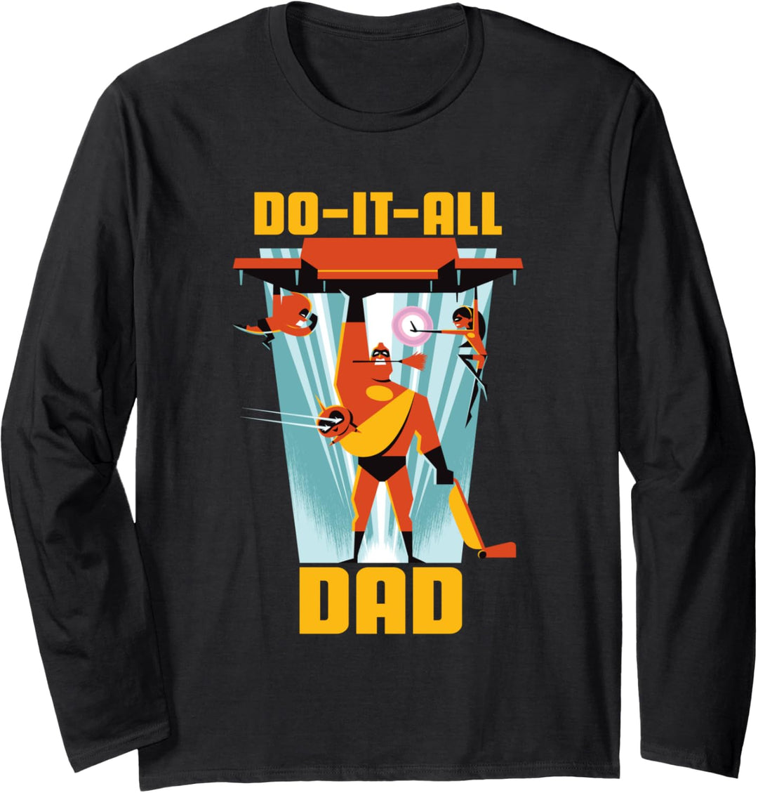 Disney and Pixar's The Incredibles Do-It-All Dad Langarmshirt