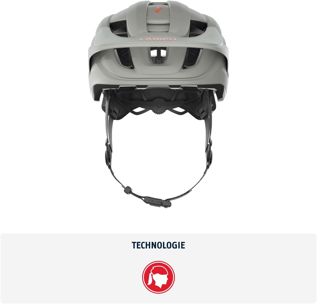 ABUS MTB-Helm Cliffhanger - Fahrradhelm für anspruchsvolle Trails - mit grossen Lüftungsöffnungen &