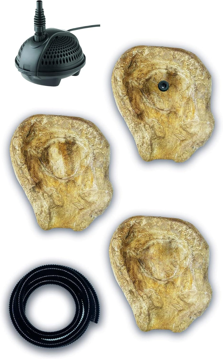 Wasserfall Eder mit Quelle Pumpe und Schlauch Bachlauf auch für den kleinen Garten