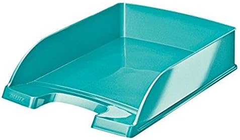 Leitz Briefkorb WOW (3er Pack, eisblau metallic)