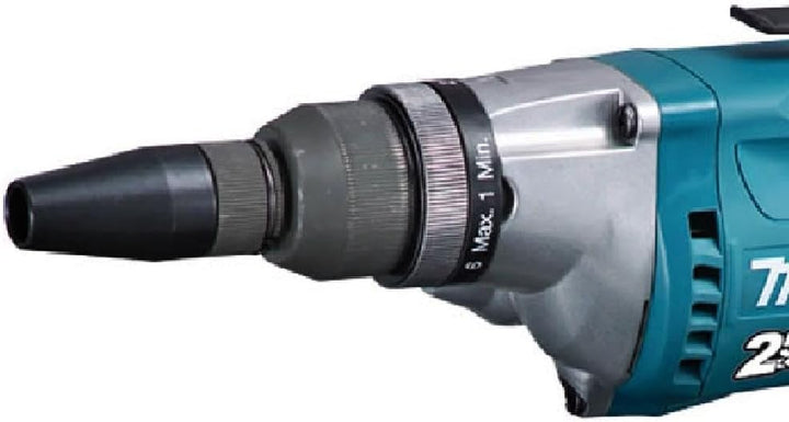 Makita Schnellbauschrauber (570 Watt, 2,5 m Kabel, Drehmoment 32 Nm, 6 Drehmomentstufen, 1/4 Zoll) F