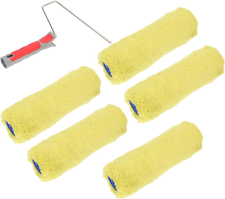 KOTARBAU® 6er Set Farbwalze 250 mm Syntex zum Auftragen Wasserfarben