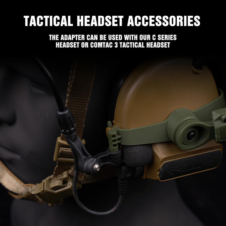 Schnellhelm ARC Rail Adapter COMTAC3 Taktische Tonabnehmer Headset Suspension Kopfhörer Halterung Mu
