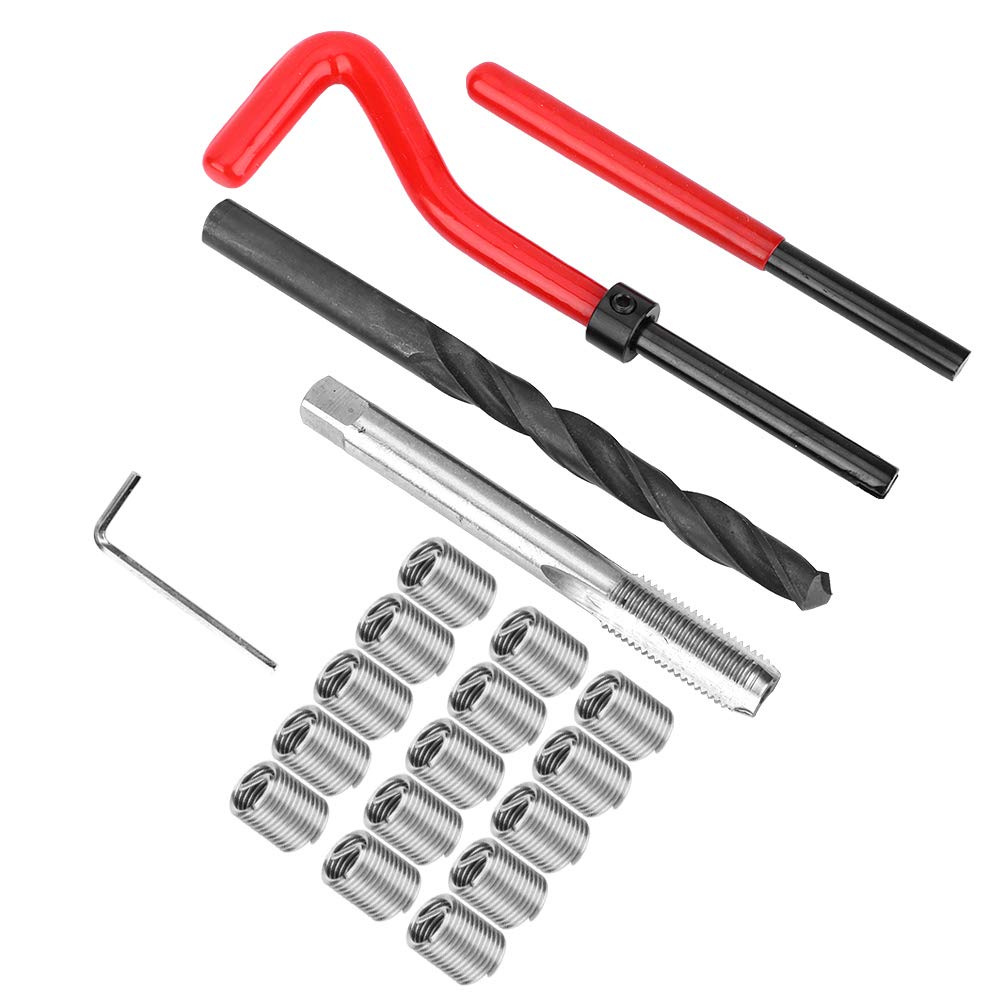 20 Stücke Metrisch M9x1,25mm Gewinde Reparatur Einsatz Kit, Edelstahl Gewinde Reparatur Zubehör Sort