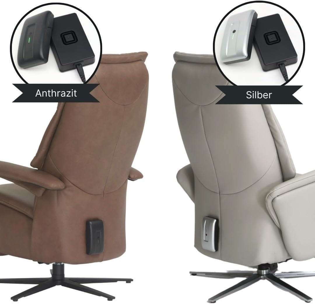 REALLaxx Ersatz-Akku passend für elektrische Himolla Polstergarnituren, Sofas & Sessel, Netzteil/Ger