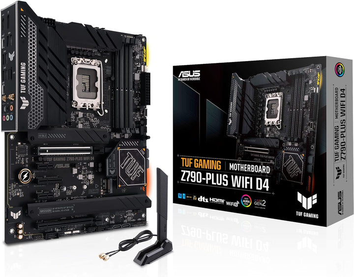 ASUS TUF Z790 PLUS - Intel LGA 1700 ATX VRM 20+1-Phasen-Motherboard, DDR4, fünf M.2-Steckplätze, PCI